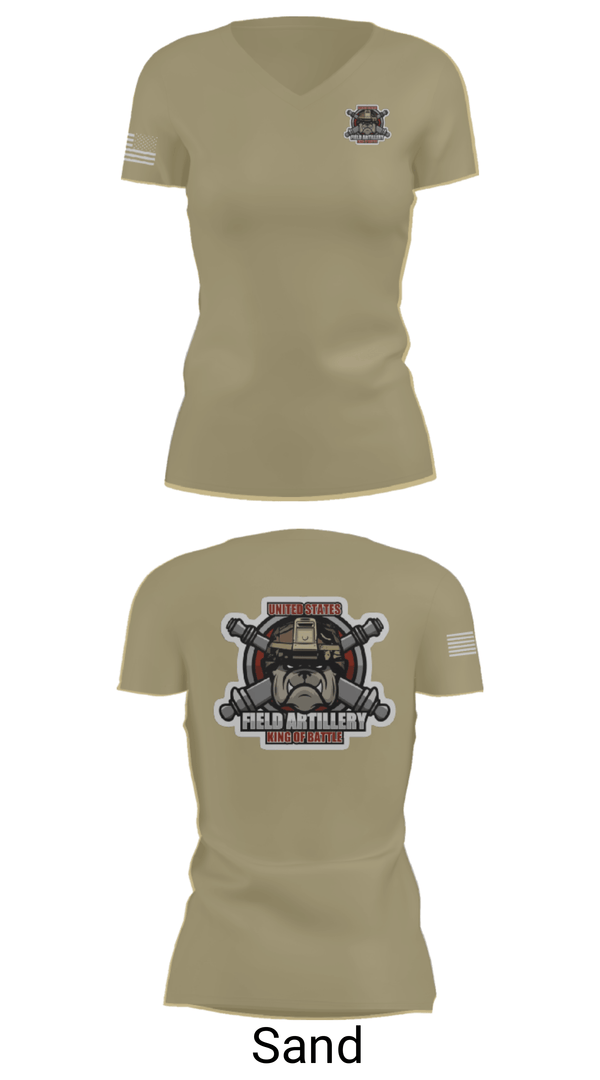 Women's Short Sleeve Vneck Shirt, Bravo Battery, Army, Teamtime, Team time, sublimation, custom sports apparel, team uniforms, spirit wear, spiritwear, sports uniforms, custom shirts, team store, custom team store, fundraiser sports, apparel fundraiser