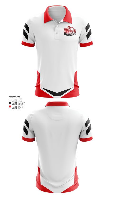 Short Sleeve Performance Polo, Chariton Chargers, Wrestling, Teamtime, Team time, sublimation, custom sports apparel, team uniforms, spirit wear, spiritwear, sports uniforms, custom shirts, team store, custom team store, fundraiser sports, apparel fundraiser