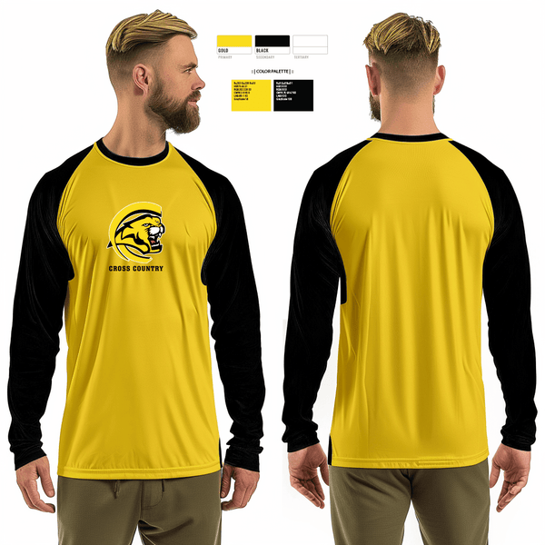 Long Sleeve Performance Shirt, Mankato East High School Cross Country, Cross Country, Teamtime, Team time, sublimation, custom sports apparel, team uniforms, spirit wear, spiritwear, sports uniforms, custom shirts, team store, custom team store, fundraiser sports, apparel fundraiser