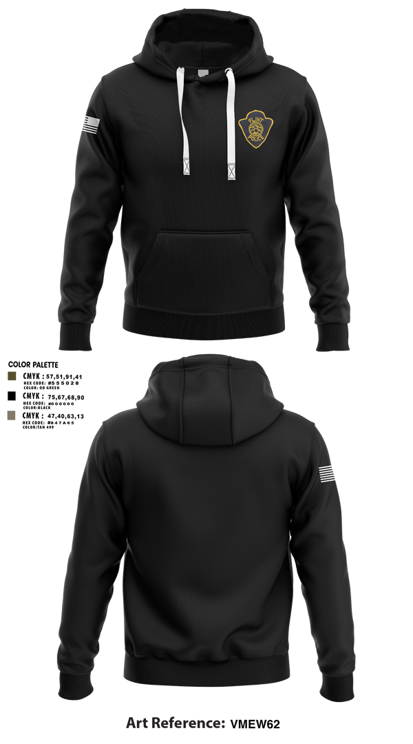 Hoodie, City of Flint Police, Police, Teamtime, Team time, sublimation, custom sports apparel, team uniforms, spirit wear, spiritwear, sports uniforms, custom shirts, team store, custom team store, fundraiser sports, apparel fundraiser