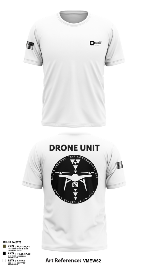 Old School Cotton Feel Shirt, Delta Defense Unit, Police, Teamtime, Team time, sublimation, custom sports apparel, team uniforms, spirit wear, spiritwear, sports uniforms, custom shirts, team store, custom team store, fundraiser sports, apparel fundraiser