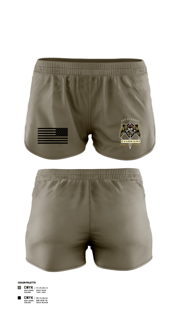 Women's Shorts, 2/108th Guardians, Army, Teamtime, Team time, sublimation, custom sports apparel, team uniforms, spirit wear, spiritwear, sports uniforms, custom shirts, team store, custom team store, fundraiser sports, apparel fundraiser