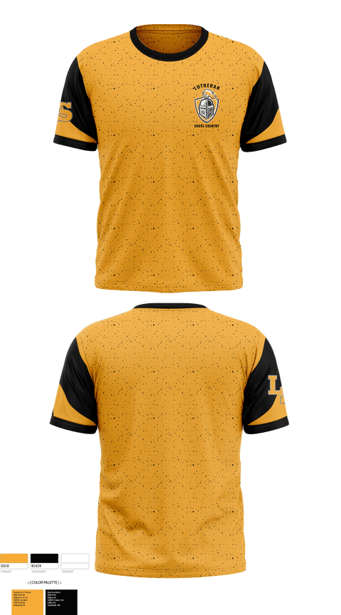 Short Sleeve Performance Shirt, Lutheran High School South Cross Country, Cross Country, Teamtime, Team time, sublimation, custom sports apparel, team uniforms, spirit wear, spiritwear, sports uniforms, custom shirts, team store, custom team store, fundraiser sports, apparel fundraiser