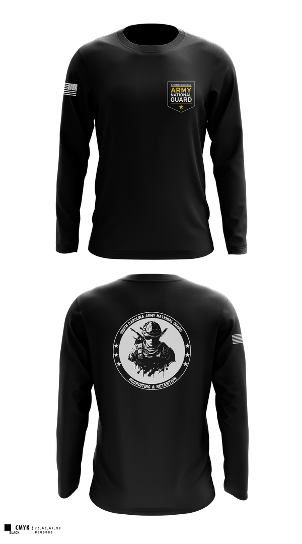 Long Sleeve Performance Shirt, Recruiting & Retention, National Guard, Teamtime, Team time, sublimation, custom sports apparel, team uniforms, spirit wear, spiritwear, sports uniforms, custom shirts, team store, custom team store, fundraiser sports, apparel fundraiser