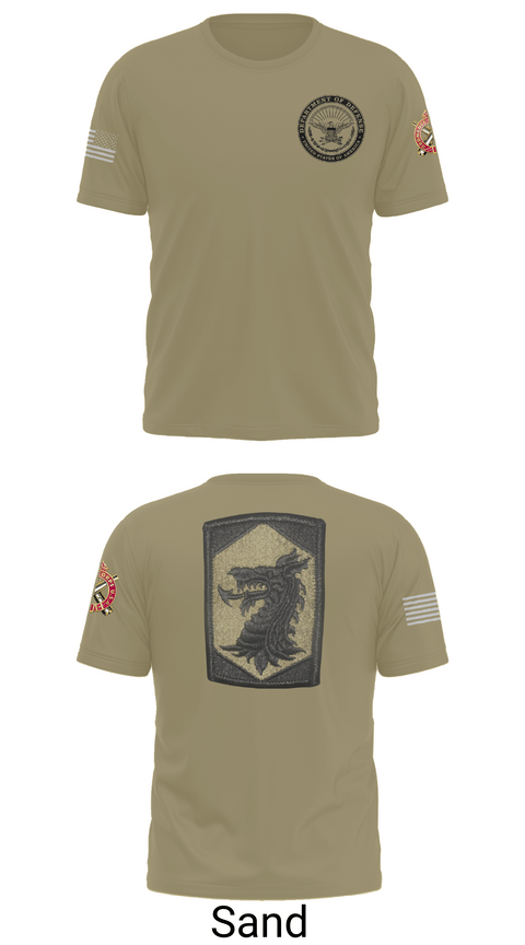 Old School Cotton Feel Shirt, 445 Chemical Company, National Guard, Teamtime, Team time, sublimation, custom sports apparel, team uniforms, spirit wear, spiritwear, sports uniforms, custom shirts, team store, custom team store, fundraiser sports, apparel fundraiser