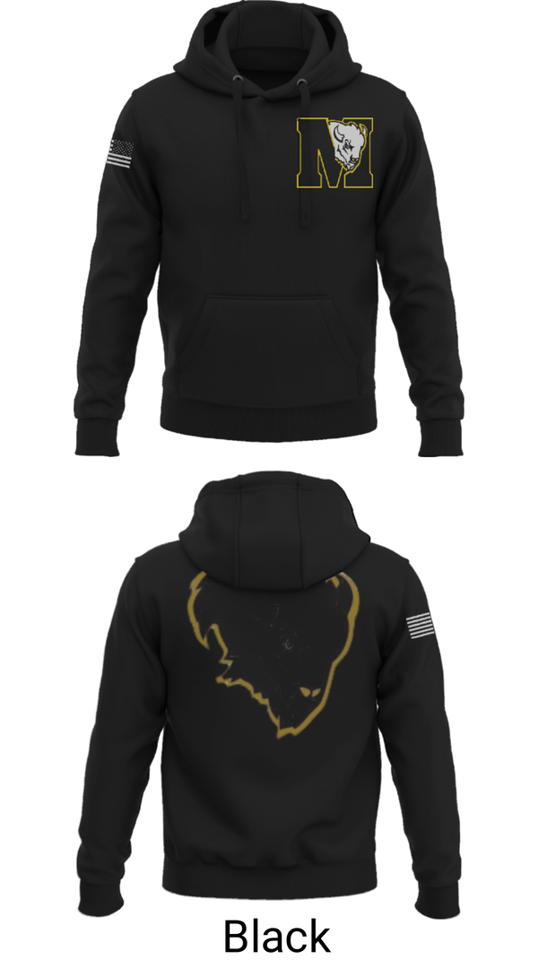 Hoodie, McAlester Middle School Volleyball, Women's Volleyball, Teamtime, Team time, sublimation, custom sports apparel, team uniforms, spirit wear, spiritwear, sports uniforms, custom shirts, team store, custom team store, fundraiser sports, apparel fundraiser