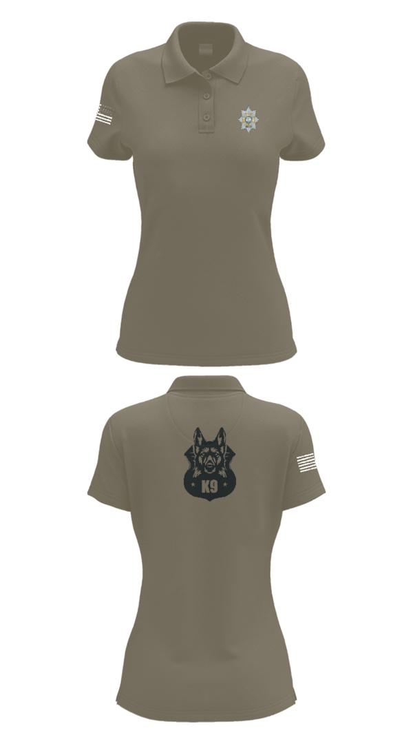 Women's Short Sleeve Performance Polo, Sherwood Foresters, Army, Teamtime, Team time, sublimation, custom sports apparel, team uniforms, spirit wear, spiritwear, sports uniforms, custom shirts, team store, custom team store, fundraiser sports, apparel fundraiser