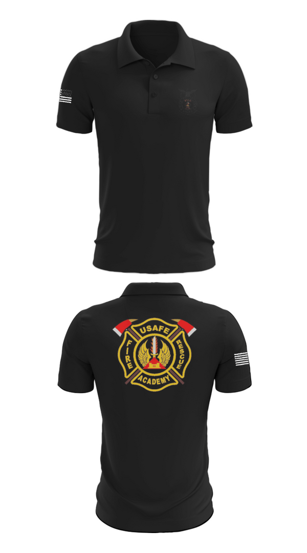 Short Sleeve Performance Polo, 435th CTS, Air Force, Teamtime, Team time, sublimation, custom sports apparel, team uniforms, spirit wear, spiritwear, sports uniforms, custom shirts, team store, custom team store, fundraiser sports, apparel fundraiser