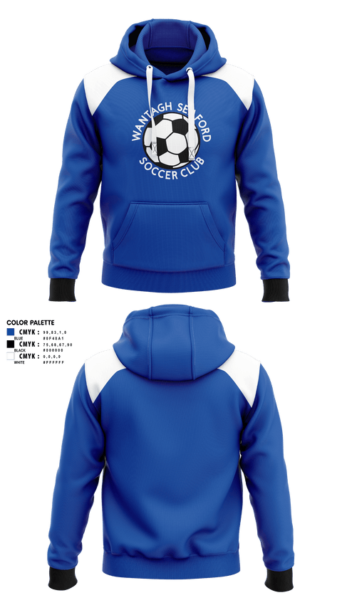 Hoodie, Wantagh Seaford Soccer Club, Men's Soccer, Teamtime, Team time, sublimation, custom sports apparel, team uniforms, spirit wear, spiritwear, sports uniforms, custom shirts, team store, custom team store, fundraiser sports, apparel fundraiser