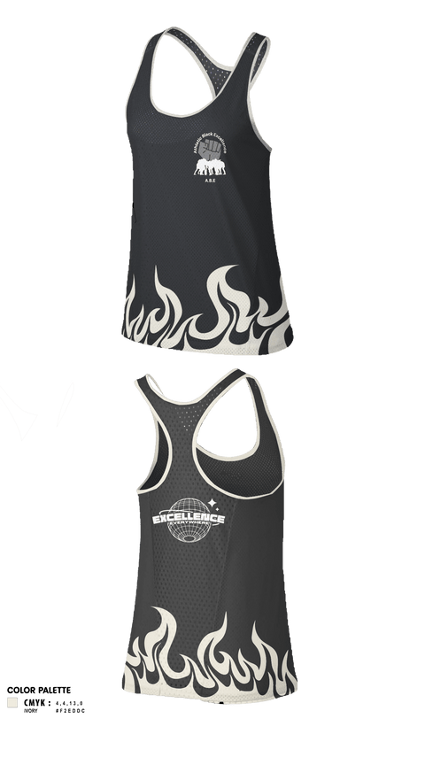 Tank Top, Athletic Black Excellence, Track & Field, Teamtime, Team time, sublimation, custom sports apparel, team uniforms, spirit wear, spiritwear, sports uniforms, custom shirts, team store, custom team store, fundraiser sports, apparel fundraiser