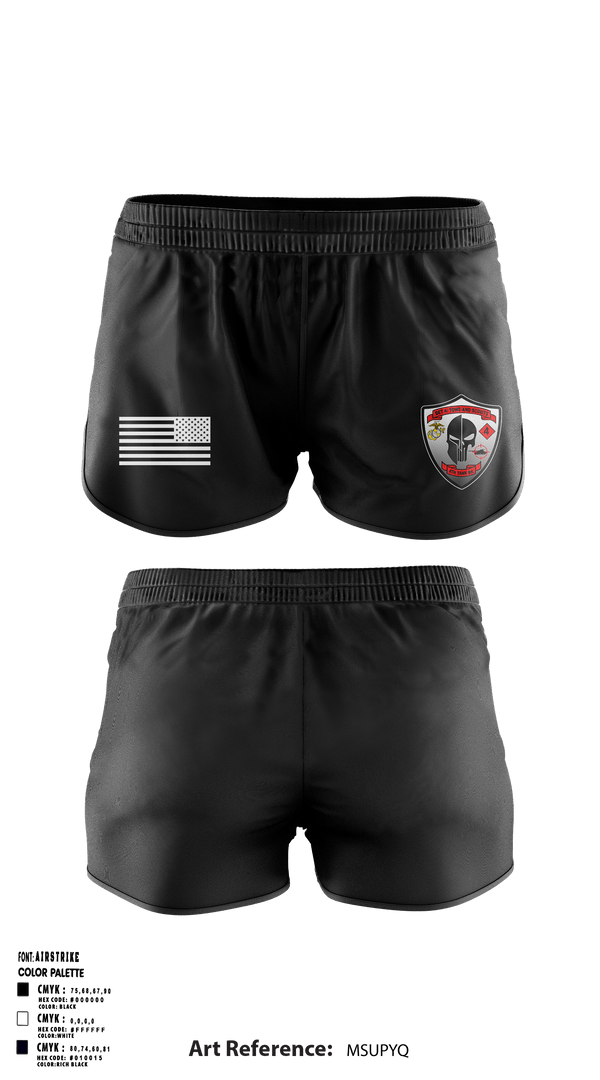Ranger Panties, Det. 4 Tows and Scouts 4th Tank Battalion, , Teamtime, Team time, sublimation, custom sports apparel, team uniforms, spirit wear, spiritwear, sports uniforms, custom shirts, team store, custom team store, fundraiser sports, apparel fundraiser