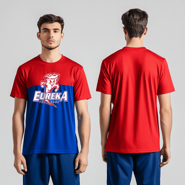 Short Sleeve Shooting Shirt, Eureka High School Basketball, Women's Basketball, Teamtime, Team time, sublimation, custom sports apparel, team uniforms, spirit wear, spiritwear, sports uniforms, custom shirts, team store, custom team store, fundraiser sports, apparel fundraiser