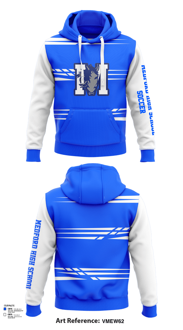 Hoodie, Medford High School Soccer, Men's Soccer, Teamtime, Team time, sublimation, custom sports apparel, team uniforms, spirit wear, spiritwear, sports uniforms, custom shirts, team store, custom team store, fundraiser sports, apparel fundraiser