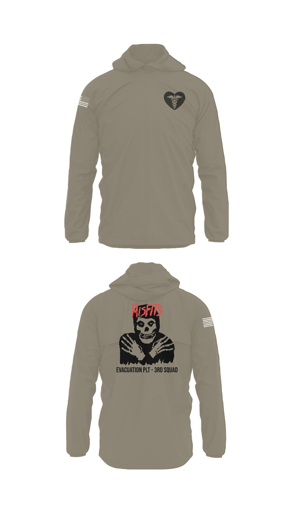 Windbreaker, 3rd squad, Army, Teamtime, Team time, sublimation, custom sports apparel, team uniforms, spirit wear, spiritwear, sports uniforms, custom shirts, team store, custom team store, fundraiser sports, apparel fundraiser