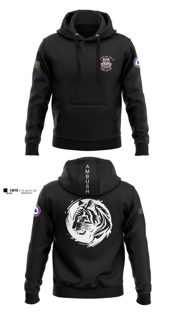 Hoodie, 312th HR CO, A1 Postal, Army, Teamtime, Team time, sublimation, custom sports apparel, team uniforms, spirit wear, spiritwear, sports uniforms, custom shirts, team store, custom team store, fundraiser sports, apparel fundraiser