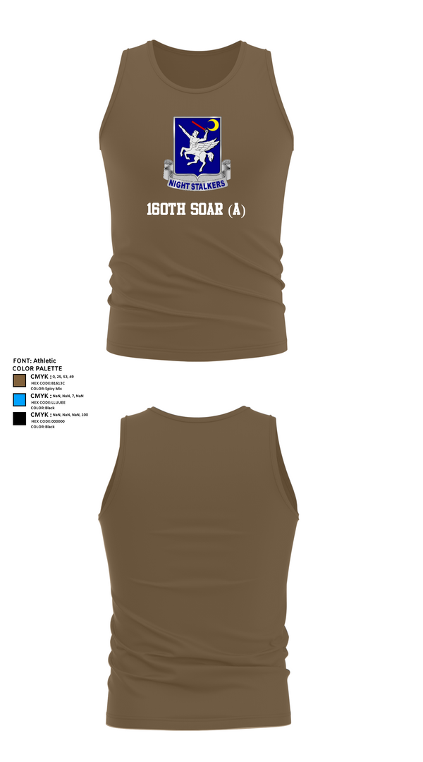 Tank Top, 160th SOAR (A), , Teamtime, Team time, sublimation, custom sports apparel, team uniforms, spirit wear, spiritwear, sports uniforms, custom shirts, team store, custom team store, fundraiser sports, apparel fundraiser