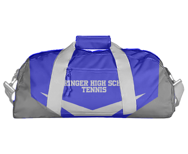 Duffle Bag, Garinger High School Tennis, Spirit Store, Teamtime, Team time, sublimation, custom sports apparel, team uniforms, spirit wear, spiritwear, sports uniforms, custom shirts, team store, custom team store, fundraiser sports, apparel fundraiser