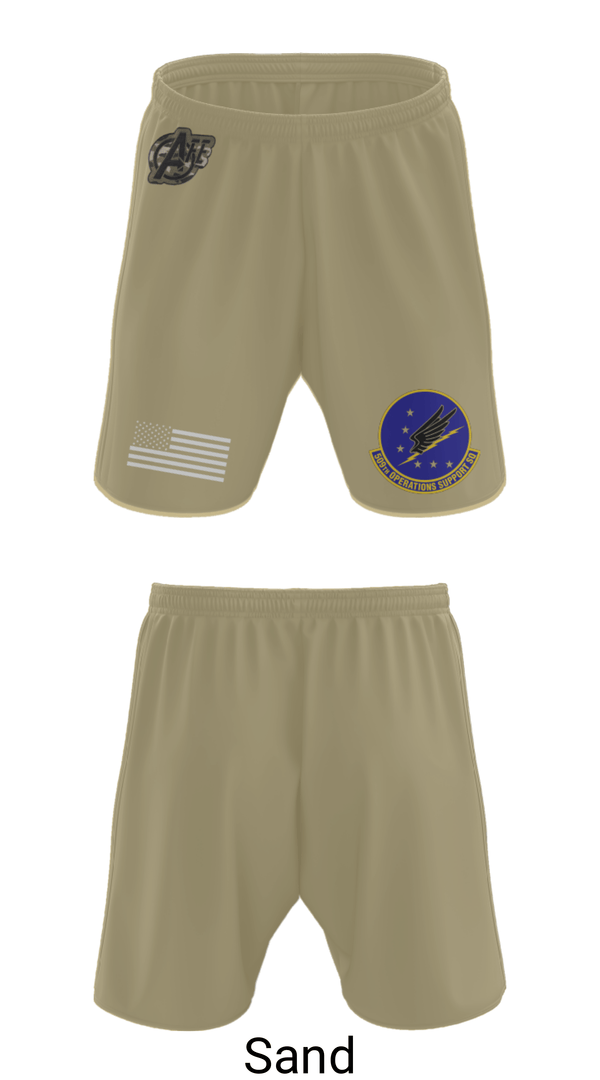 Athletic Shorts With Pockets, 509 OSS, Air Force, Teamtime, Team time, sublimation, custom sports apparel, team uniforms, spirit wear, spiritwear, sports uniforms, custom shirts, team store, custom team store, fundraiser sports, apparel fundraiser