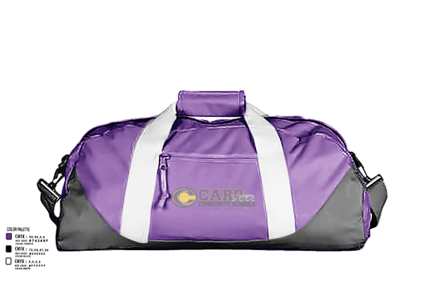 Duffle Bag, Caro High School Volleyball, Women's Volleyball, Teamtime, Team time, sublimation, custom sports apparel, team uniforms, spirit wear, spiritwear, sports uniforms, custom shirts, team store, custom team store, fundraiser sports, apparel fundraiser