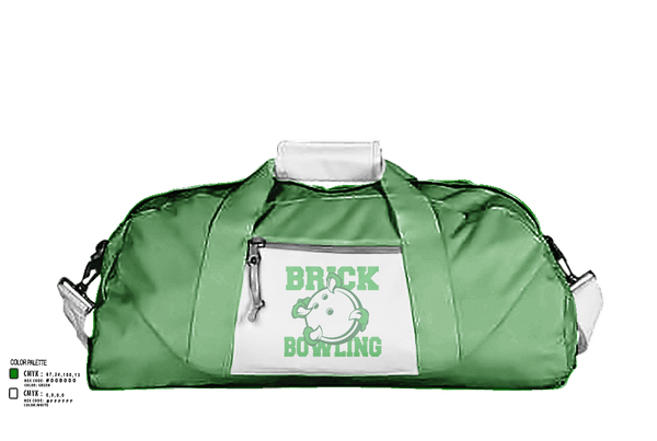 Duffle Bag, Brick Township High School Bowling, Bowling, Teamtime, Team time, sublimation, custom sports apparel, team uniforms, spirit wear, spiritwear, sports uniforms, custom shirts, team store, custom team store, fundraiser sports, apparel fundraiser