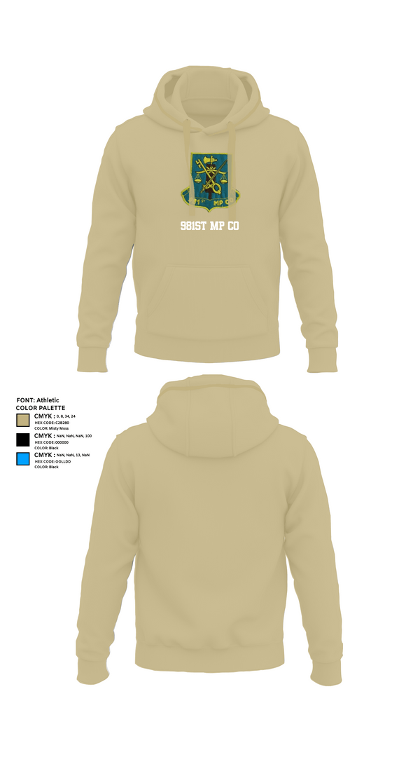Hoodie, 981st MP CO, , Teamtime, Team time, sublimation, custom sports apparel, team uniforms, spirit wear, spiritwear, sports uniforms, custom shirts, team store, custom team store, fundraiser sports, apparel fundraiser