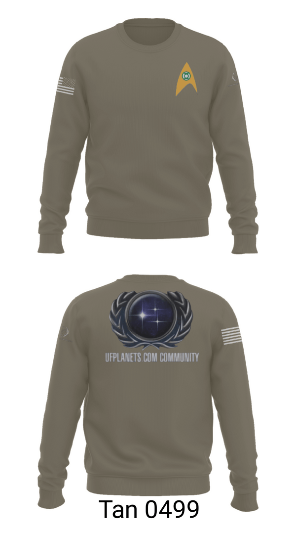 Crew Neck Sweatshirt, UFP, Air Force, Teamtime, Team time, sublimation, custom sports apparel, team uniforms, spirit wear, spiritwear, sports uniforms, custom shirts, team store, custom team store, fundraiser sports, apparel fundraiser