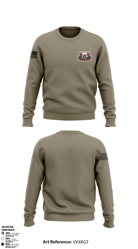 Crew Neck Sweatshirt, 3rd brigade engineer battalion, Army, Teamtime, Team time, sublimation, custom sports apparel, team uniforms, spirit wear, spiritwear, sports uniforms, custom shirts, team store, custom team store, fundraiser sports, apparel fundraiser
