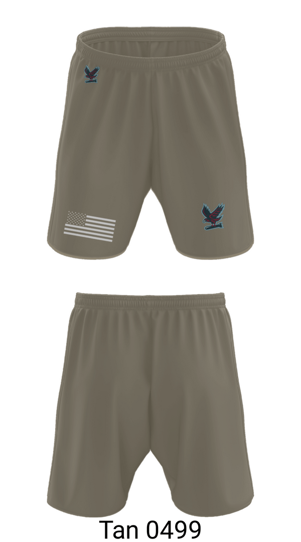 Athletic Shorts With Pockets, Hawksquad, Air Force, Teamtime, Team time, sublimation, custom sports apparel, team uniforms, spirit wear, spiritwear, sports uniforms, custom shirts, team store, custom team store, fundraiser sports, apparel fundraiser