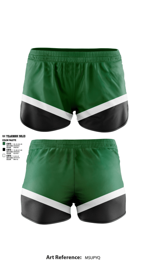 Womens Shorts, Mehlville High School Cheers, Cheer, Teamtime, Team time, sublimation, custom sports apparel, team uniforms, spirit wear, spiritwear, sports uniforms, custom shirts, team store, custom team store, fundraiser sports, apparel fundraiser