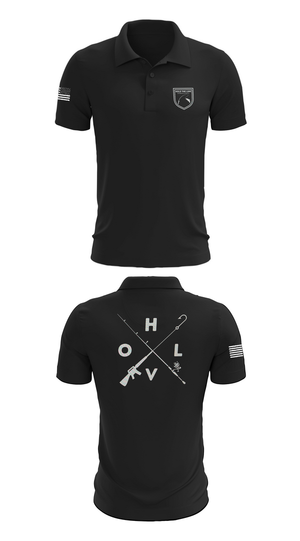 Short Sleeve Performance Polo, Hold The Line, , Teamtime, Team time, sublimation, custom sports apparel, team uniforms, spirit wear, spiritwear, sports uniforms, custom shirts, team store, custom team store, fundraiser sports, apparel fundraiser