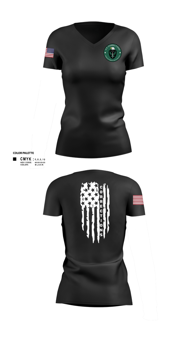 Womens Short Sleeve Vneck Shirt, Warrant & Extradition, Police, Teamtime, Team time, sublimation, custom sports apparel, team uniforms, spirit wear, spiritwear, sports uniforms, custom shirts, team store, custom team store, fundraiser sports, apparel fundraiser