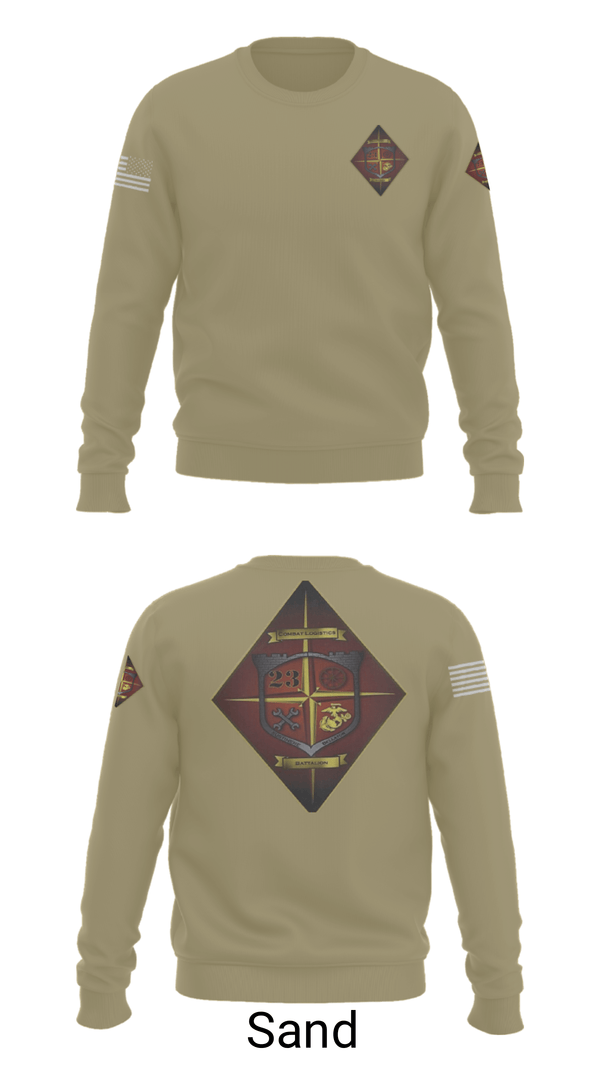 Crew Neck Sweatshirt, Transportation service company, Marines, Teamtime, Team time, sublimation, custom sports apparel, team uniforms, spirit wear, spiritwear, sports uniforms, custom shirts, team store, custom team store, fundraiser sports, apparel fundraiser