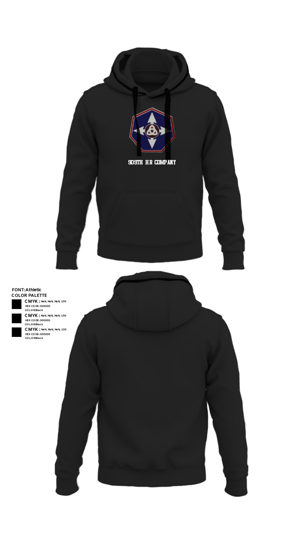 Hoodie, 909th HR Company, Army, Teamtime, Team time, sublimation, custom sports apparel, team uniforms, spirit wear, spiritwear, sports uniforms, custom shirts, team store, custom team store, fundraiser sports, apparel fundraiser