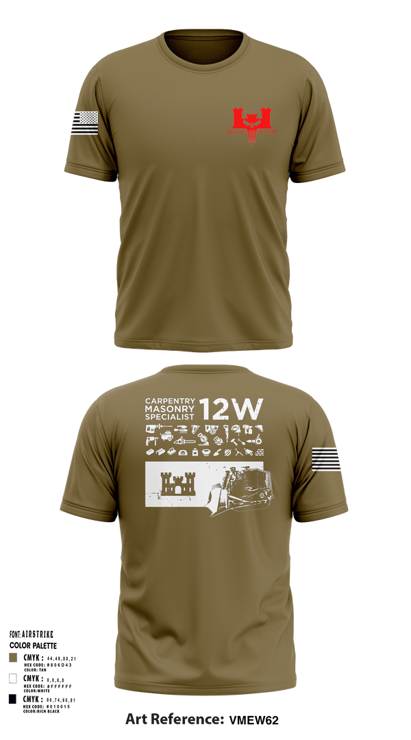 Short Sleeve Performance Shirt, 302nd EN CO, Army, Teamtime, Team time, sublimation, custom sports apparel, team uniforms, spirit wear, spiritwear, sports uniforms, custom shirts, team store, custom team store, fundraiser sports, apparel fundraiser