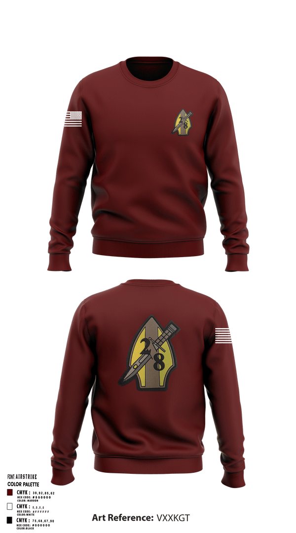Crew Neck Sweatshirt, 2/8, Marines, Teamtime, Team time, sublimation, custom sports apparel, team uniforms, spirit wear, spiritwear, sports uniforms, custom shirts, team store, custom team store, fundraiser sports, apparel fundraiser
