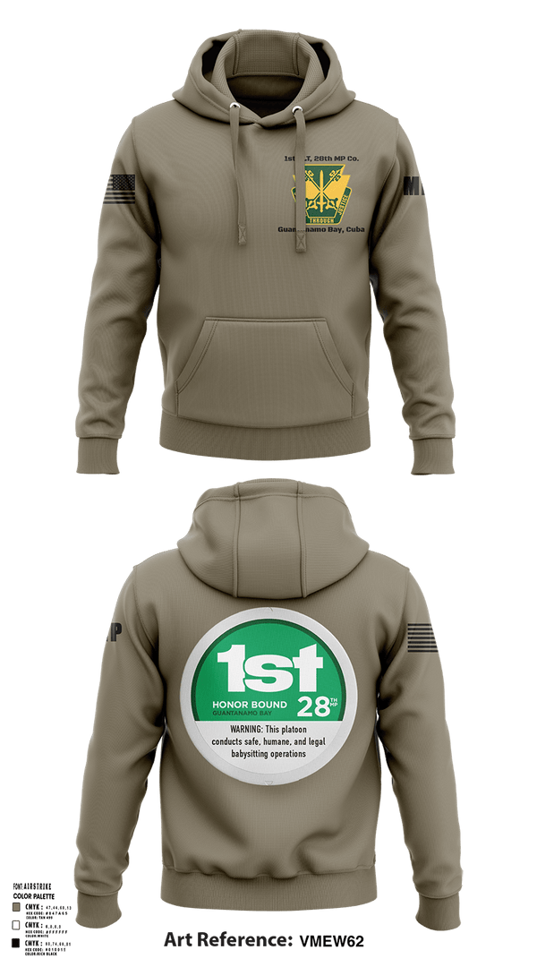 Hoodie, 28th MP Company, National Guard, Teamtime, Team time, sublimation, custom sports apparel, team uniforms, spirit wear, spiritwear, sports uniforms, custom shirts, team store, custom team store, fundraiser sports, apparel fundraiser