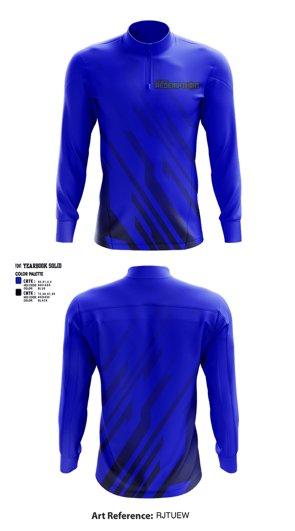 Quarter Zip Jacket, Midwest Redemption, Spirit Store, Teamtime, Team time, sublimation, custom sports apparel, team uniforms, spirit wear, spiritwear, sports uniforms, custom shirts, team store, custom team store, fundraiser sports, apparel fundraiser