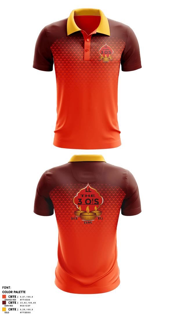 Short Sleeve Performance Polo, 3 O's, , Teamtime, Team time, sublimation, custom sports apparel, team uniforms, spirit wear, spiritwear, sports uniforms, custom shirts, team store, custom team store, fundraiser sports, apparel fundraiser