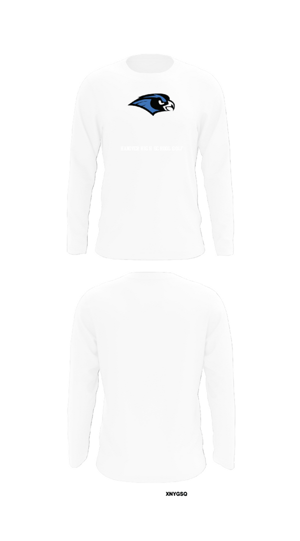 Long Sleeve Performance Shirt, Hanover High School Golf, Golf, Teamtime, Team time, sublimation, custom sports apparel, team uniforms, spirit wear, spiritwear, sports uniforms, custom shirts, team store, custom team store, fundraiser sports, apparel fundraiser