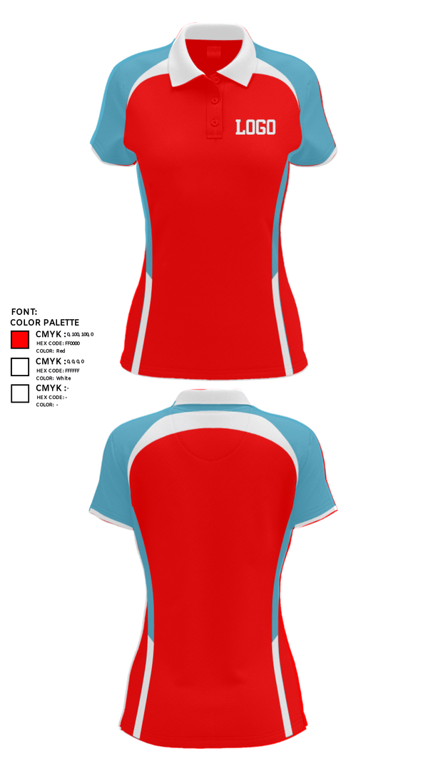 Women's Short Sleeve Performance Polo, Seattle Christian School (High School) Track, Track & Field, Teamtime, Team time, sublimation, custom sports apparel, team uniforms, spirit wear, spiritwear, sports uniforms, custom shirts, team store, custom team store, fundraiser sports, apparel fundraiser