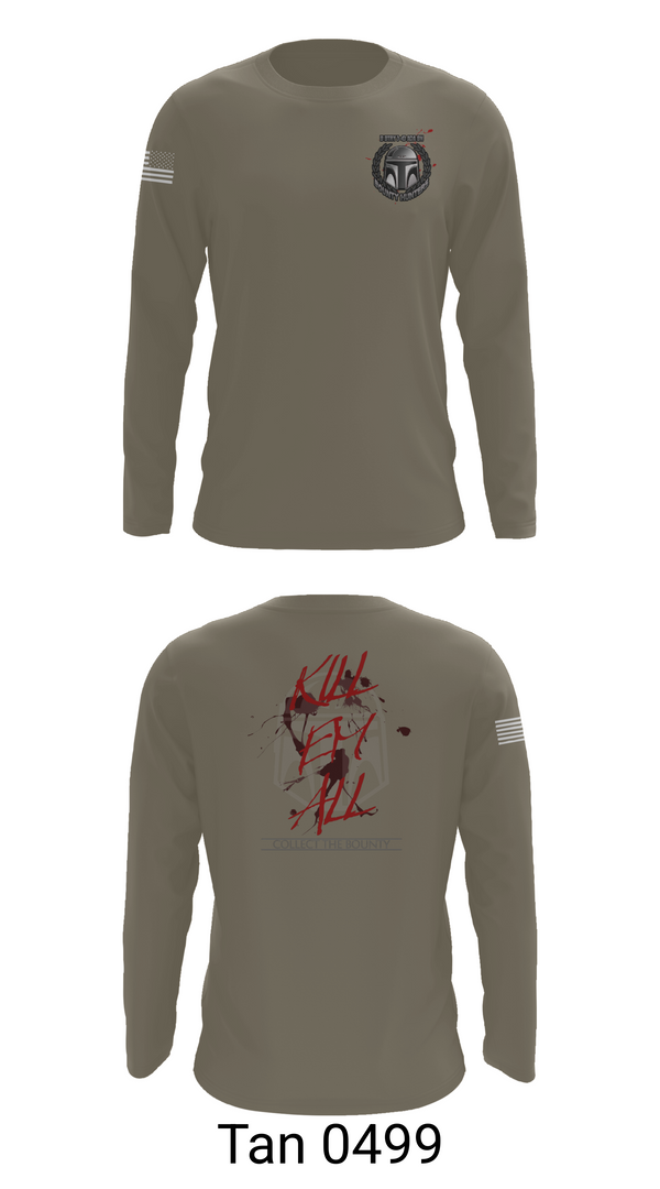 Long Sleeve Performance Shirt, Bounty hunters, , Teamtime, Team time, sublimation, custom sports apparel, team uniforms, spirit wear, spiritwear, sports uniforms, custom shirts, team store, custom team store, fundraiser sports, apparel fundraiser