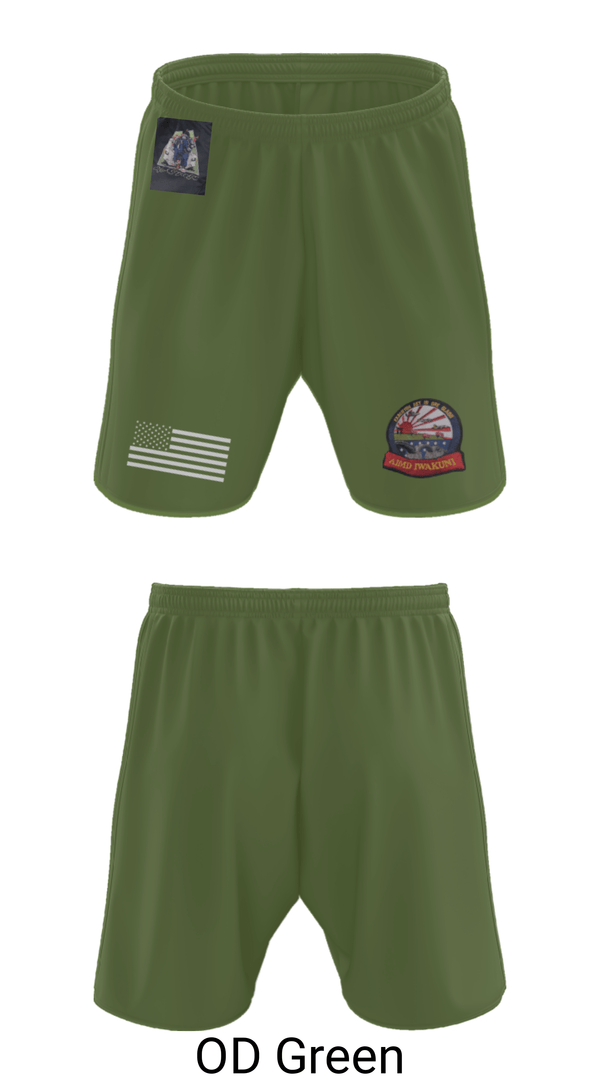 Athletic Shorts With Pockets, AIMD IWAKUNI, Navy, Teamtime, Team time, sublimation, custom sports apparel, team uniforms, spirit wear, spiritwear, sports uniforms, custom shirts, team store, custom team store, fundraiser sports, apparel fundraiser