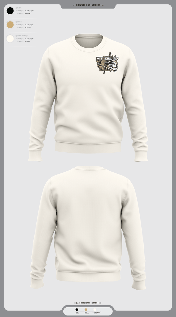 Crew Neck Sweatshirt, San Jose Hitsquad, , Teamtime, Team time, sublimation, custom sports apparel, team uniforms, spirit wear, spiritwear, sports uniforms, custom shirts, team store, custom team store, fundraiser sports, apparel fundraiser