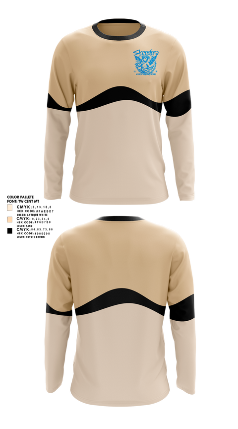 Long Sleeve Performance Shirt, Skeedera, , Teamtime, Team time, sublimation, custom sports apparel, team uniforms, spirit wear, spiritwear, sports uniforms, custom shirts, team store, custom team store, fundraiser sports, apparel fundraiser
