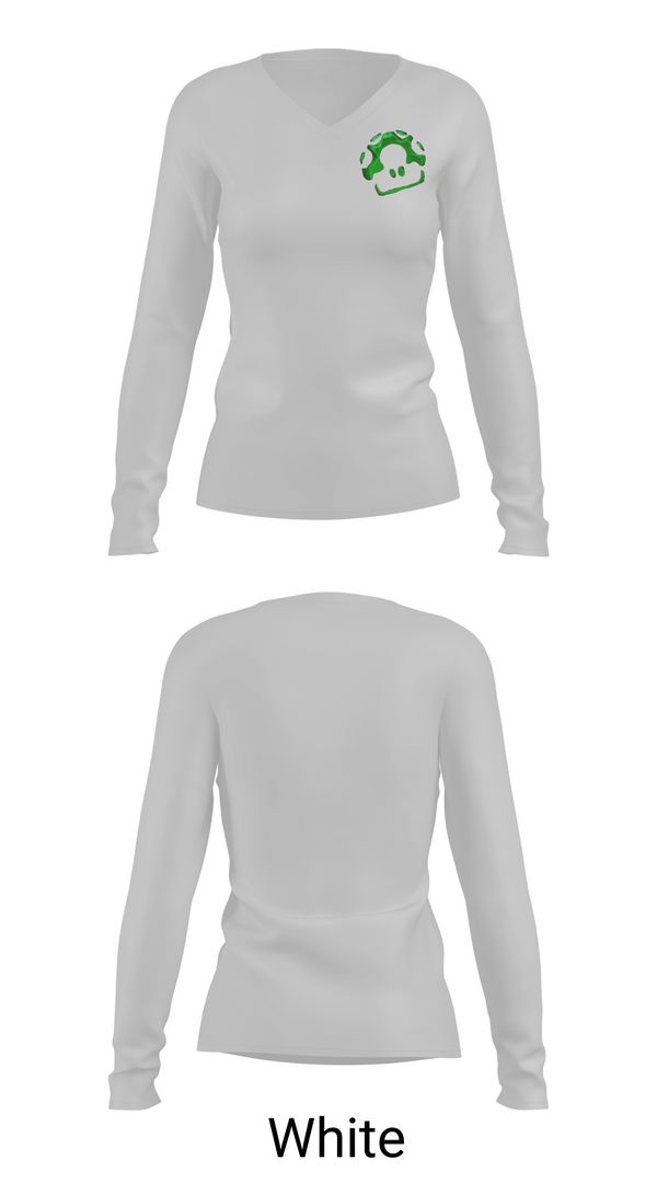 Womens Long Sleeve Vneck Shirt, SPNRO, , Teamtime, Team time, sublimation, custom sports apparel, team uniforms, spirit wear, spiritwear, sports uniforms, custom shirts, team store, custom team store, fundraiser sports, apparel fundraiser