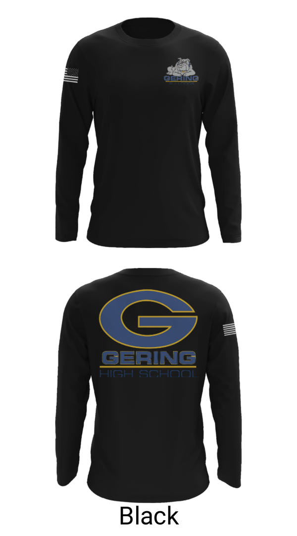 Long Sleeve Performance Shirt, Gering High School Golf, Golf, Teamtime, Team time, sublimation, custom sports apparel, team uniforms, spirit wear, spiritwear, sports uniforms, custom shirts, team store, custom team store, fundraiser sports, apparel fundraiser