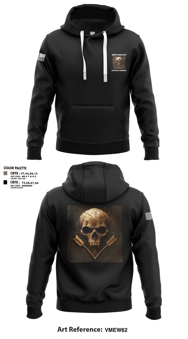 Hoodie, 389th MI BN, Army, Teamtime, Team time, sublimation, custom sports apparel, team uniforms, spirit wear, spiritwear, sports uniforms, custom shirts, team store, custom team store, fundraiser sports, apparel fundraiser