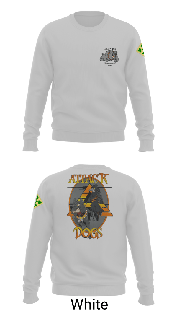 Crew Neck Sweatshirt, B Co 404th ASB, Army, Teamtime, Team time, sublimation, custom sports apparel, team uniforms, spirit wear, spiritwear, sports uniforms, custom shirts, team store, custom team store, fundraiser sports, apparel fundraiser