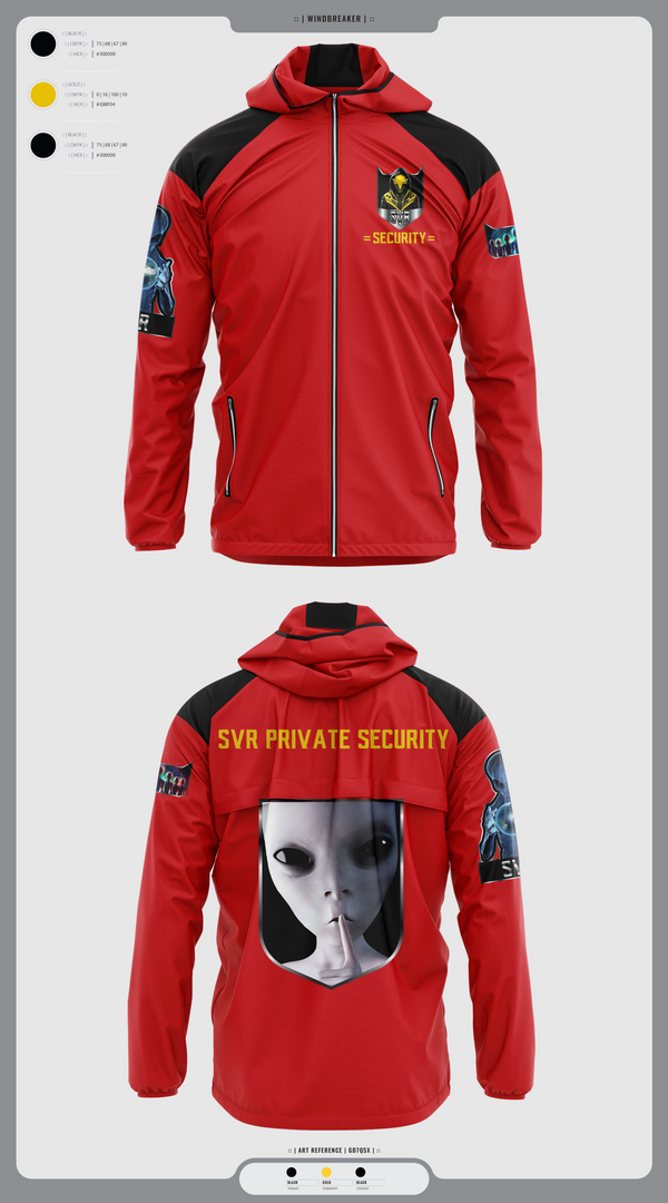 Windbreaker, UFO Recovery Response Unit 2-1, , Teamtime, Team time, sublimation, custom sports apparel, team uniforms, spirit wear, spiritwear, sports uniforms, custom shirts, team store, custom team store, fundraiser sports, apparel fundraiser