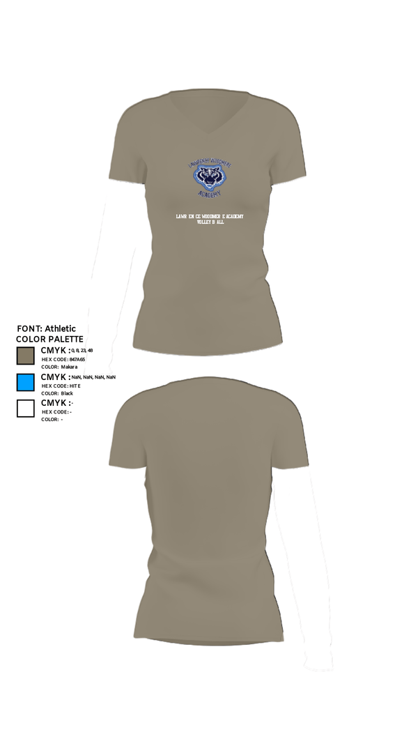 Women's Short Sleeve Vneck Shirt, Lawrence Woodmere Academy Volleyball, Women's Volleyball, Teamtime, Team time, sublimation, custom sports apparel, team uniforms, spirit wear, spiritwear, sports uniforms, custom shirts, team store, custom team store, fundraiser sports, apparel fundraiser